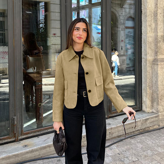 Rosea Suni Süet Ceket Siaora
