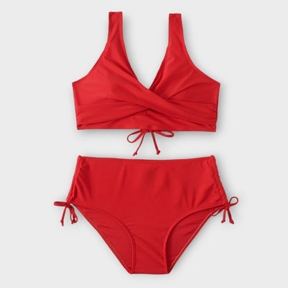 Mélina Şık Ve Hoş İki Parçalı Bikini Niebbla