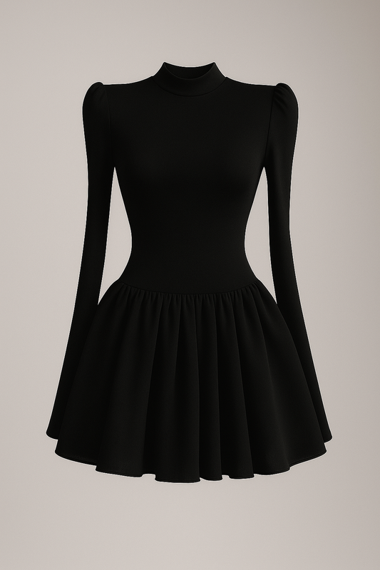 Siyah Mini Abiye Elbise THESVELTECHIC