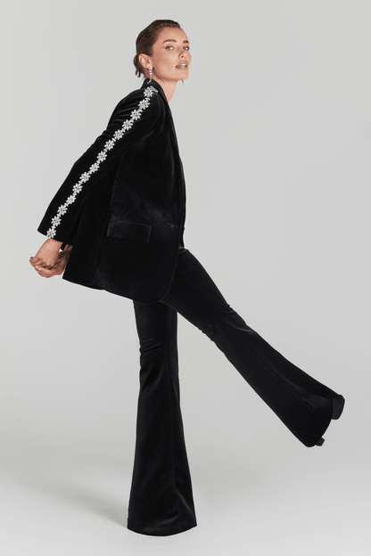 Lumina Velvet Blazer Ceket Siaora