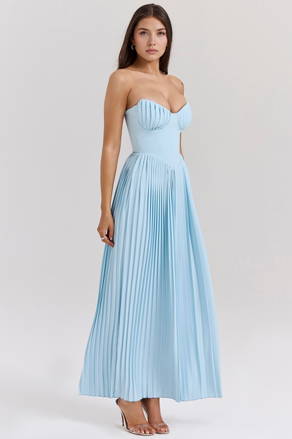 Celeste Grace Maxi Elbise Niebbla