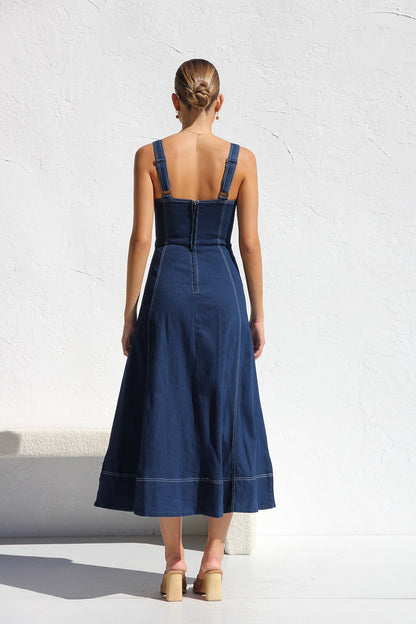 Danielle Elbise İndıgo Denim Niebbla