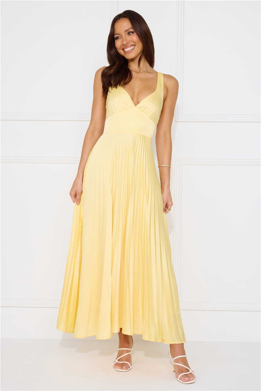 Lucy | Pilili V Yaka Maxi Elbise THESVELTECHIC
