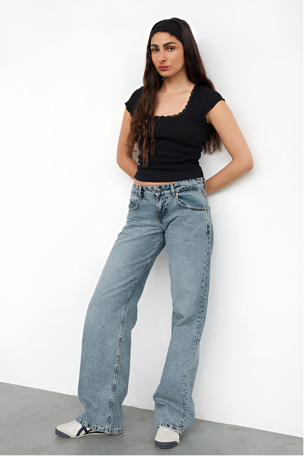 Sara | Düşük Bel Jean Niebbla