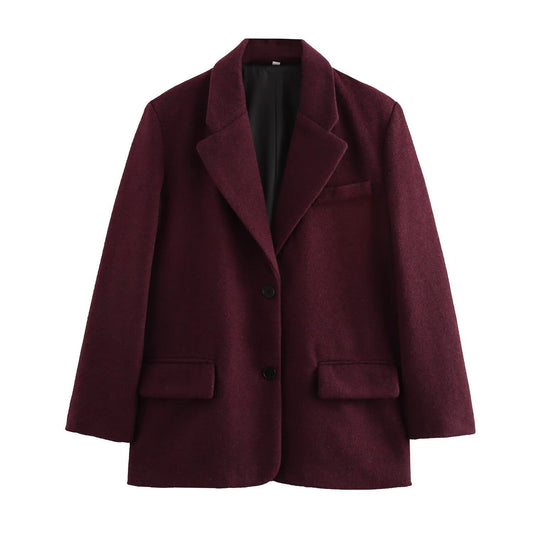 Modern Kesim Blazer Ceket Niebbla
