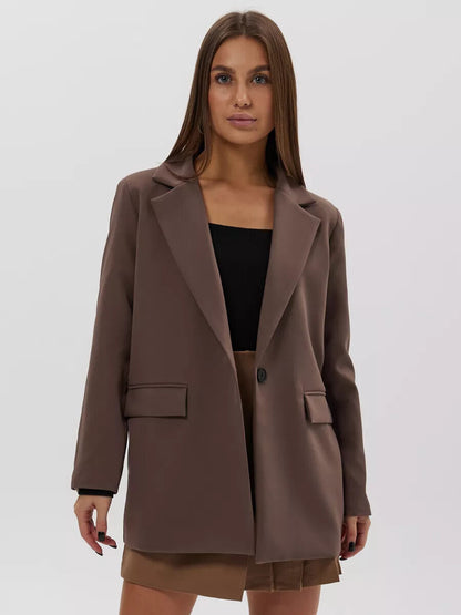 Elysia Uzun Blazer Ceket Niebbla
