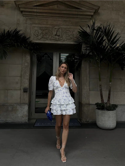 Andie Fırfırlı Mini Elbise Siaora