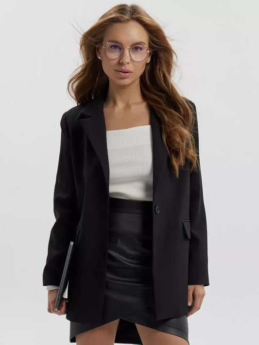 Elysia Uzun Blazer Ceket Niebbla