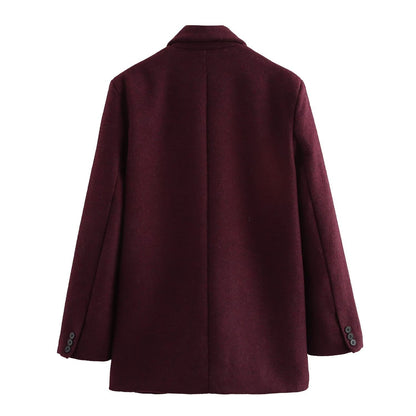 Modern Kesim Blazer Ceket Niebbla