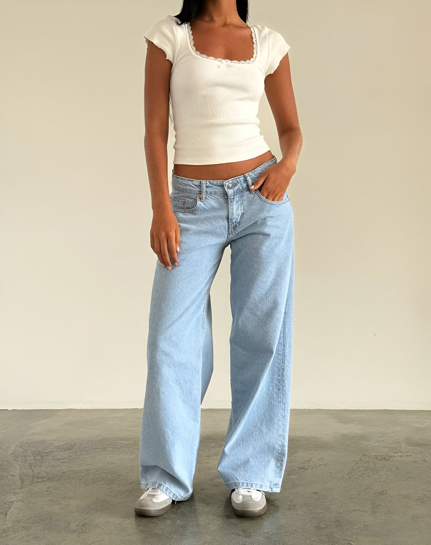 Sara | Düşük Bel Jean Niebbla