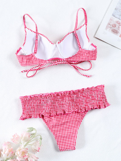 Marlo Ruffle Bikini Takımı Siaora