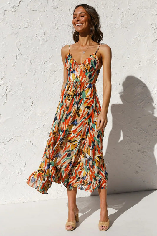 Naomi | Zarif Maxi Elbise THESVELTECHIC