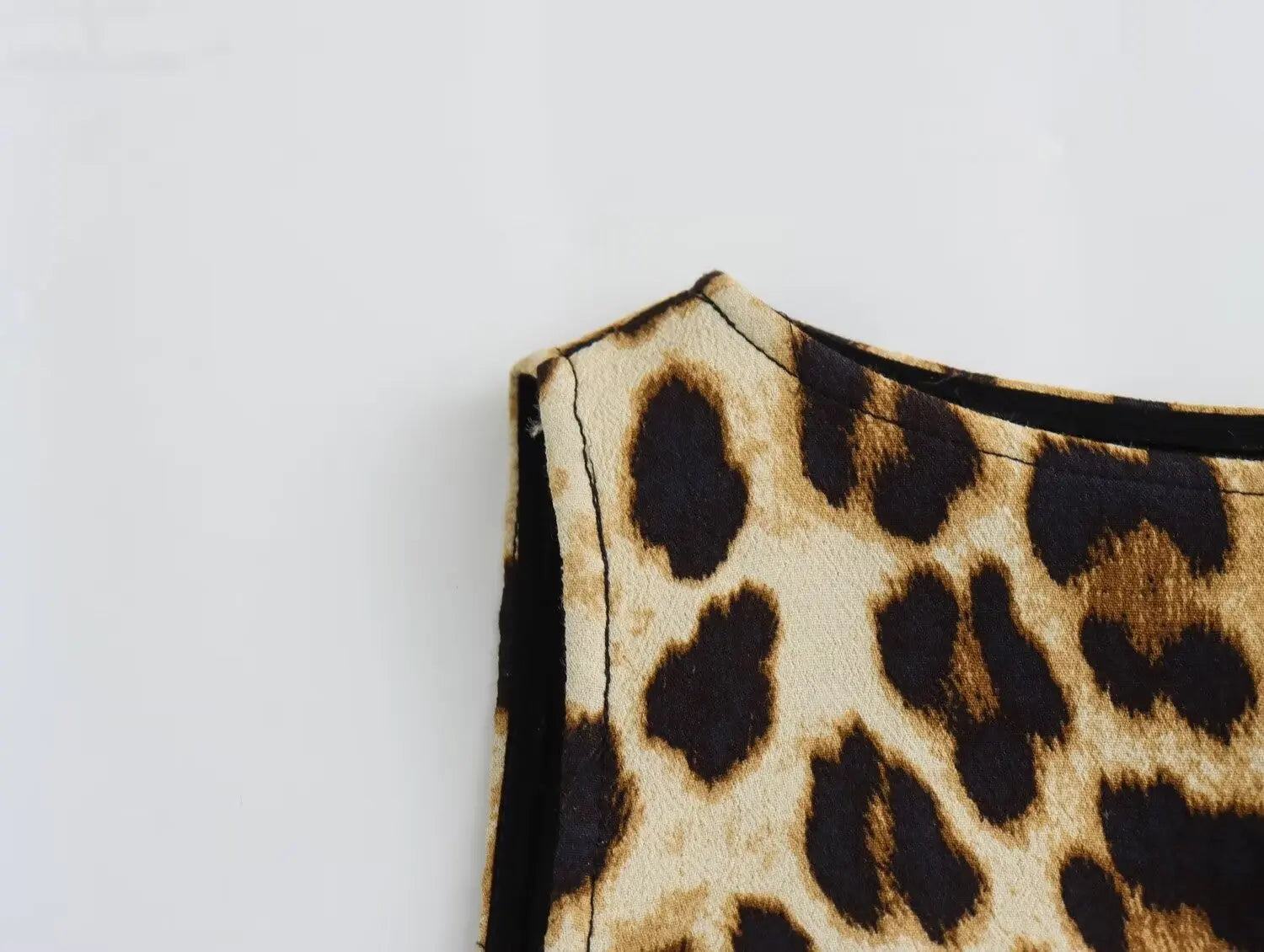 Leopar Desenli Mini Elbise Siaora