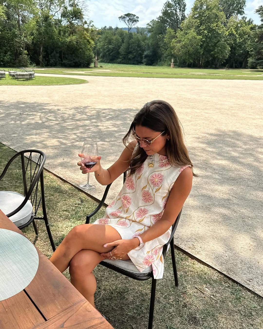 Nicole Baskılı Kolsuz Kısa Elbise Niebbla