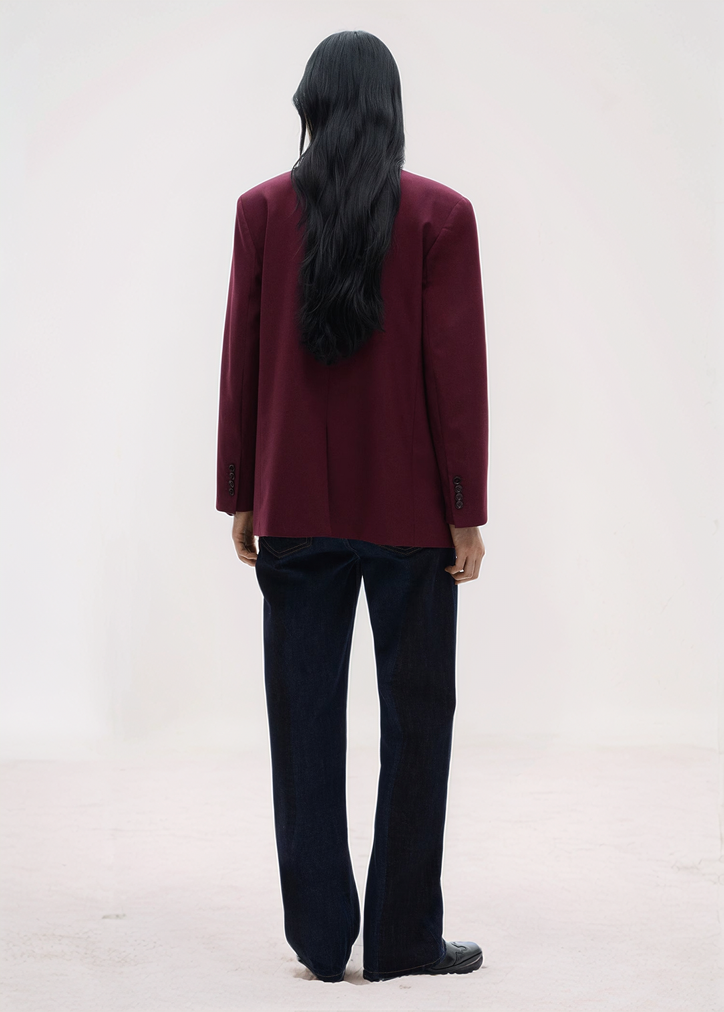 Lindsey Bordo Blazer Siaora