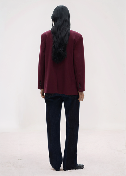 Lindsey Bordo Blazer Siaora