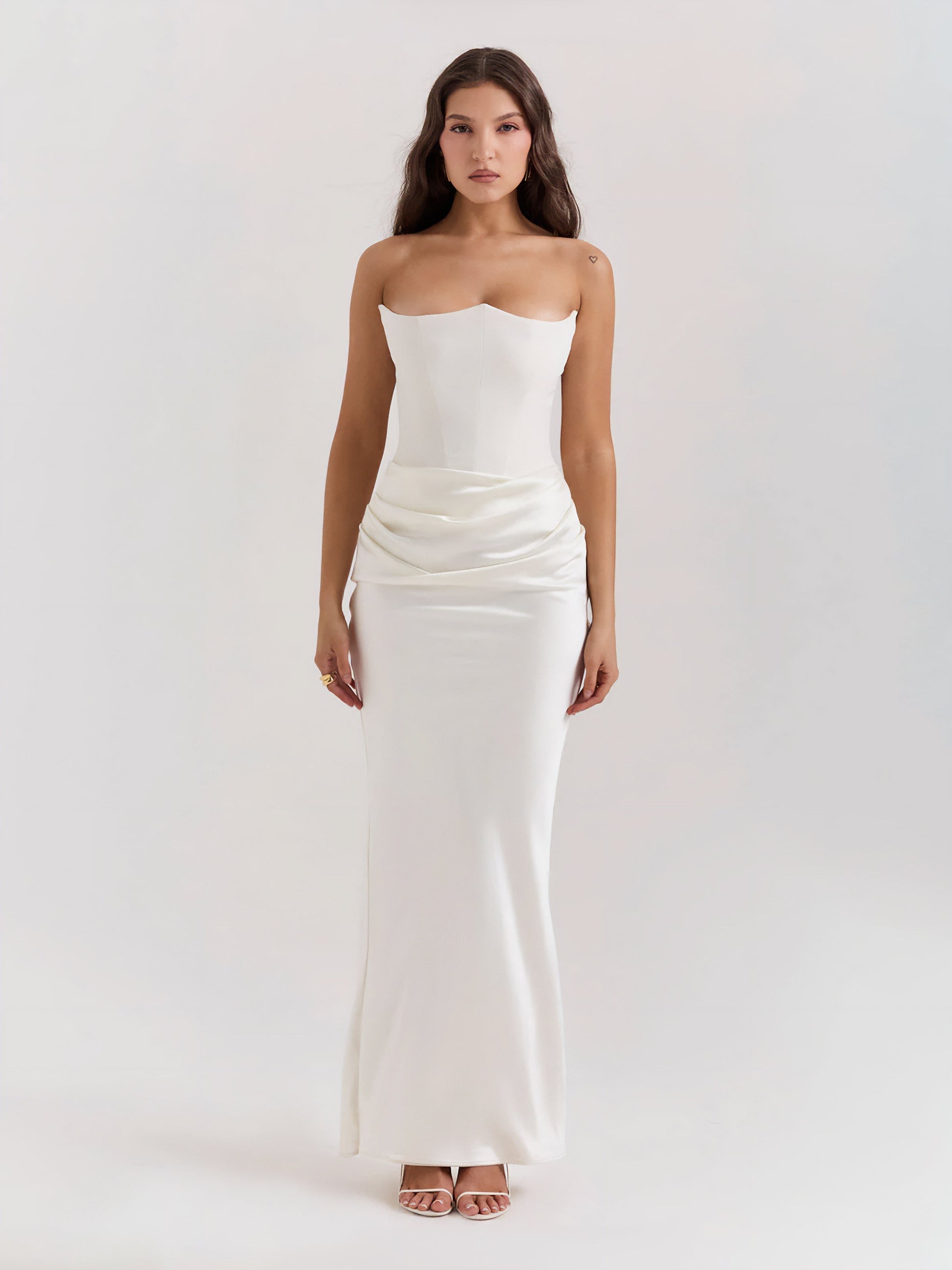 Rosalind Maxi Elbise Siaora