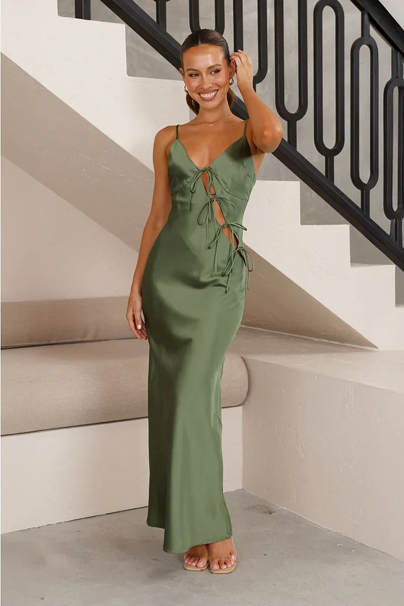 Isadora Maxi Elbise Niebbla
