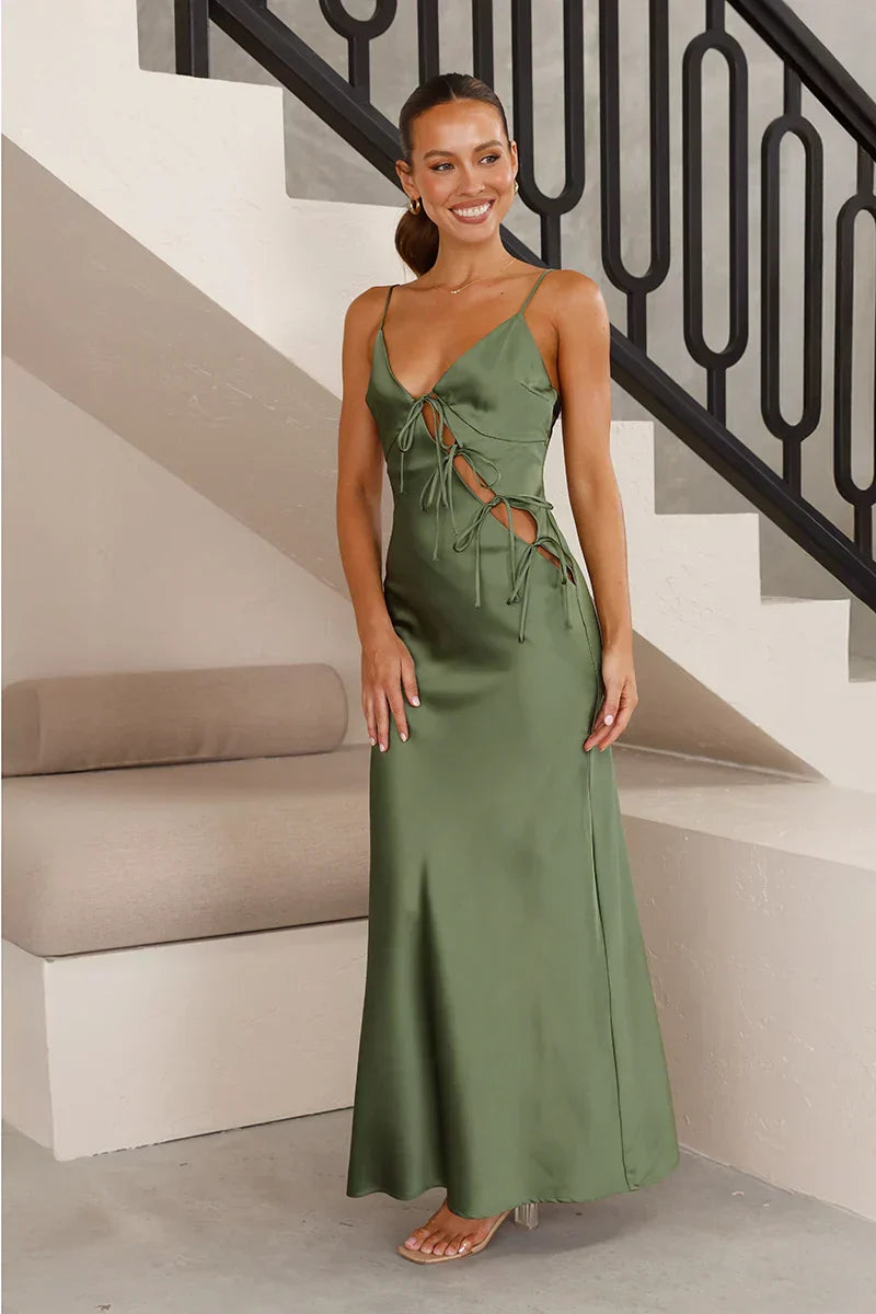 Isadora Maxi Elbise Niebbla