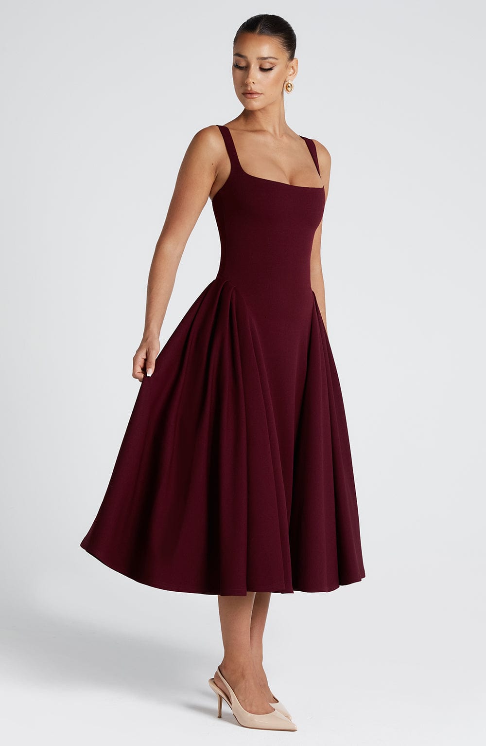 Celeste Midi Elbise Siaora