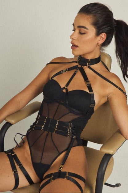 Çekici Body, Jartiyer Destekli - MILLA THESVELTECHIC