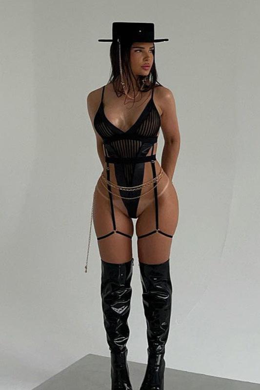 Zebra - Şık Kadın Body THESVELTECHIC