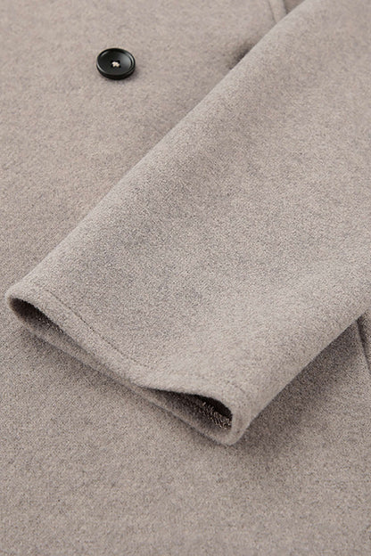 Basic Solid Warm Ceket Siaora