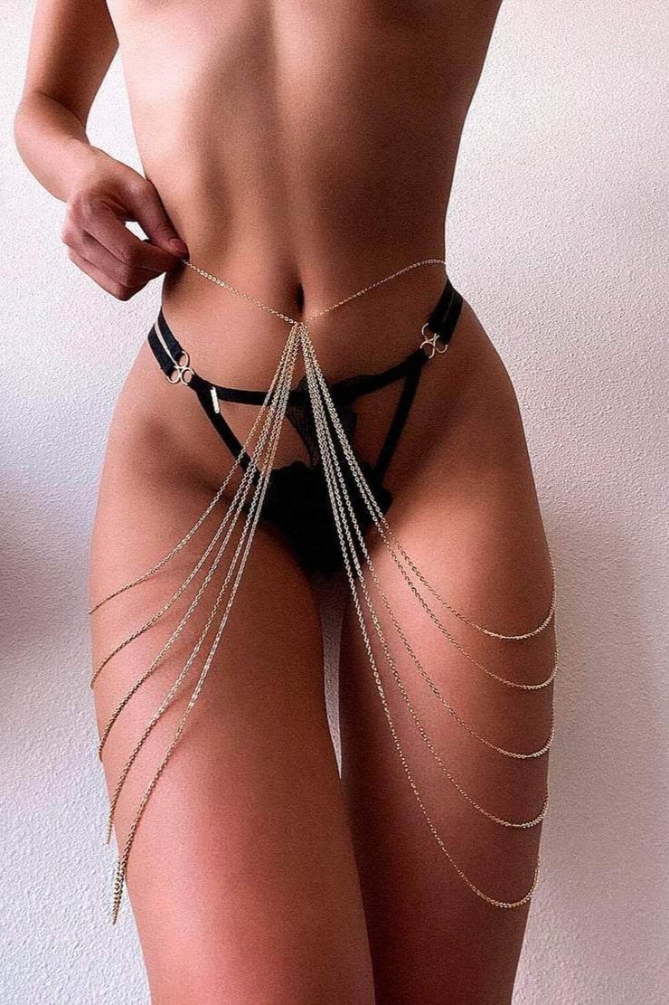 Altın vücut zinciri - WILSON THESVELTECHIC