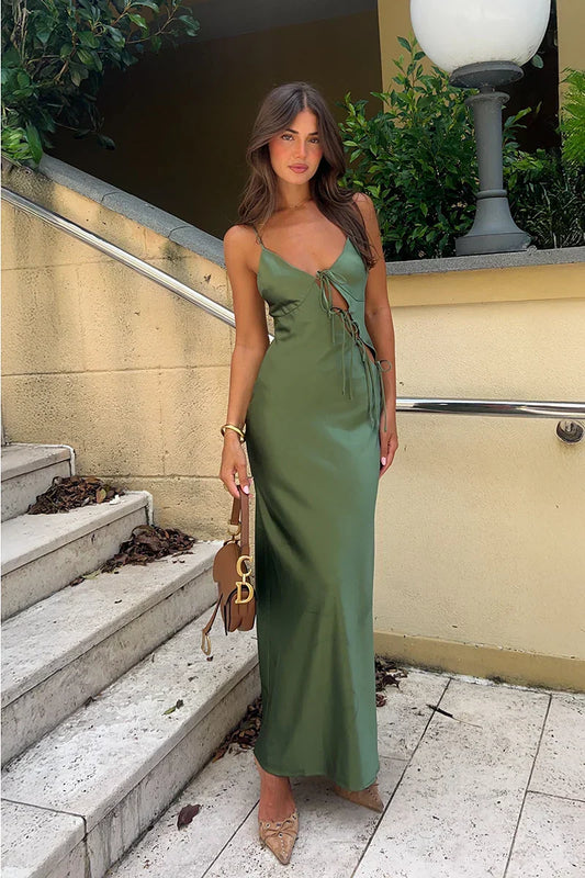 Isadora Maxi Elbise Niebbla