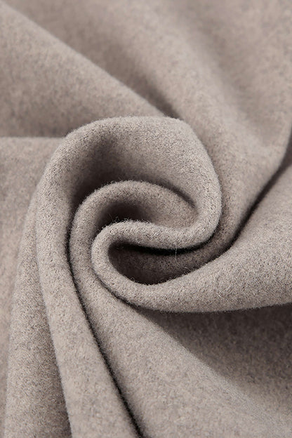 Basic Solid Warm Ceket Siaora