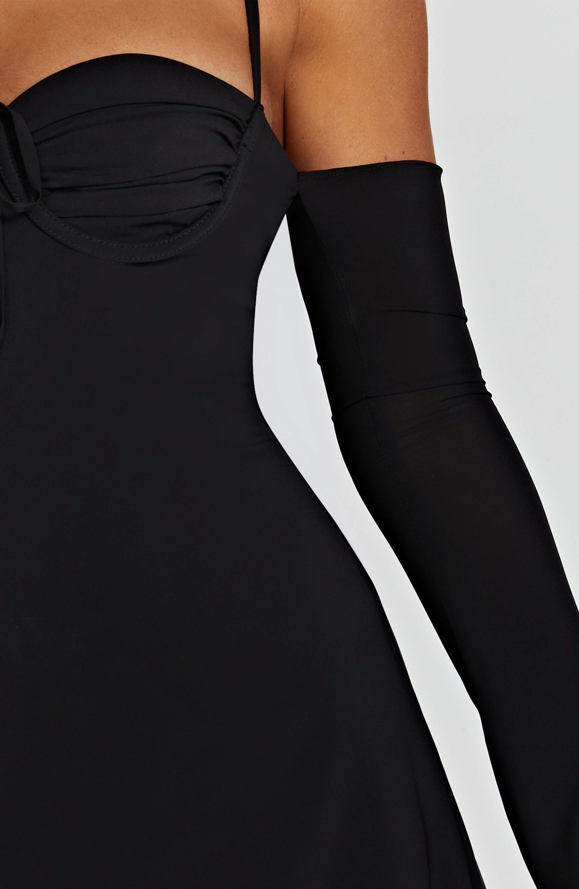 Fiona Mini Dress - Black Niebbla