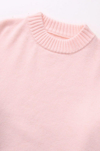 Pudra Pembe Oversize Triko Siaora