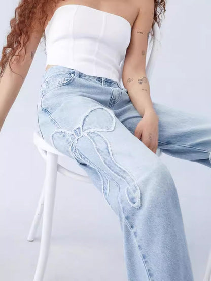 Luna | Düğümlü Jean Niebbla