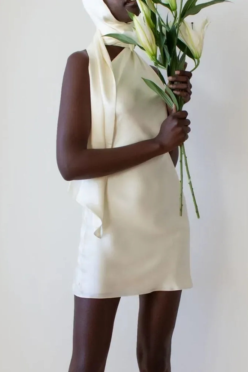 Orseund Iris Hollywood Mini Elbise Niebbla