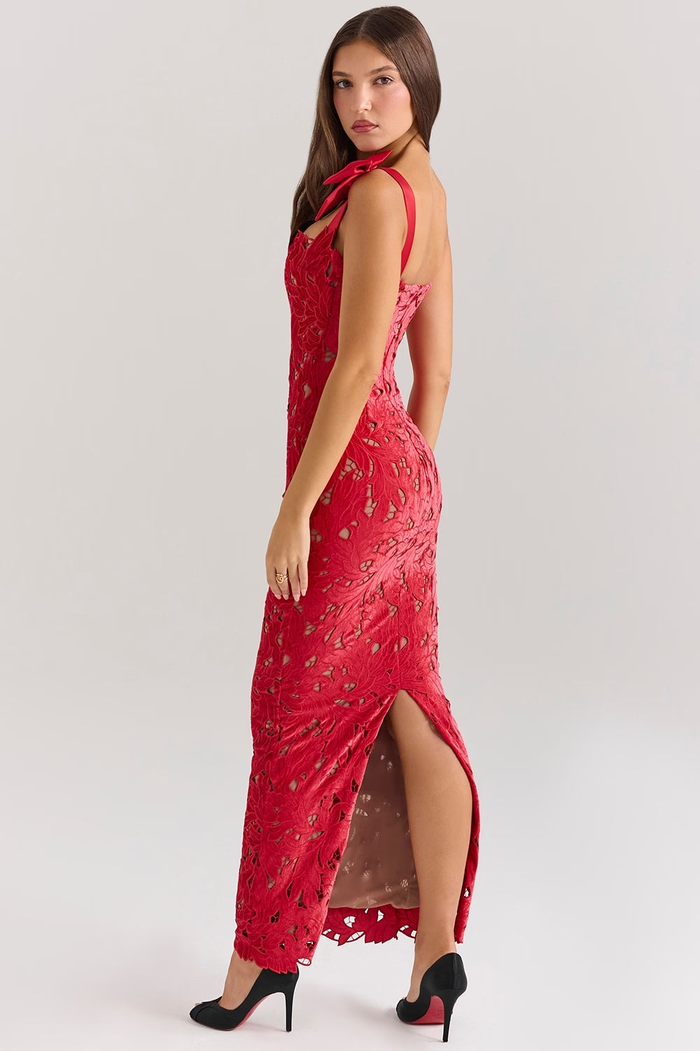 Valentina Maxi Elbise Siaora