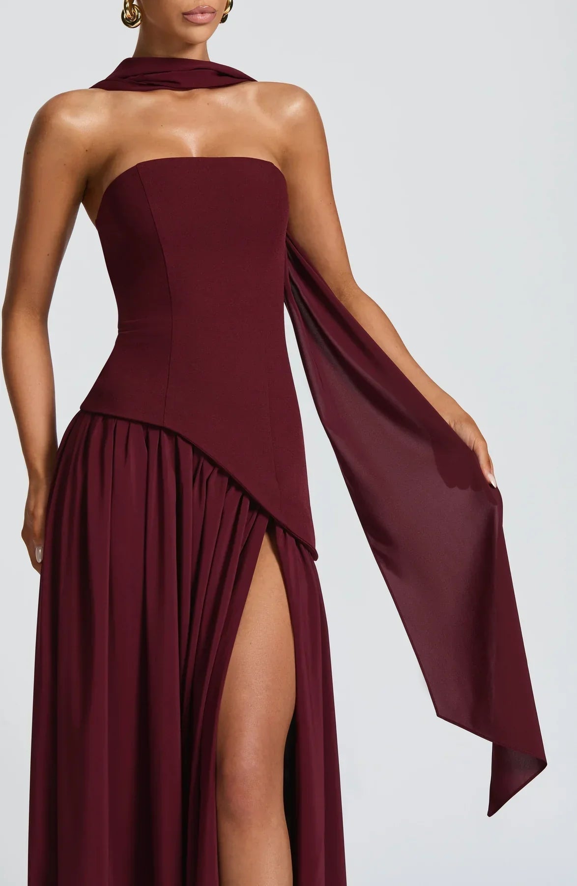 Maliyah Maxi Elbise Shine Aura