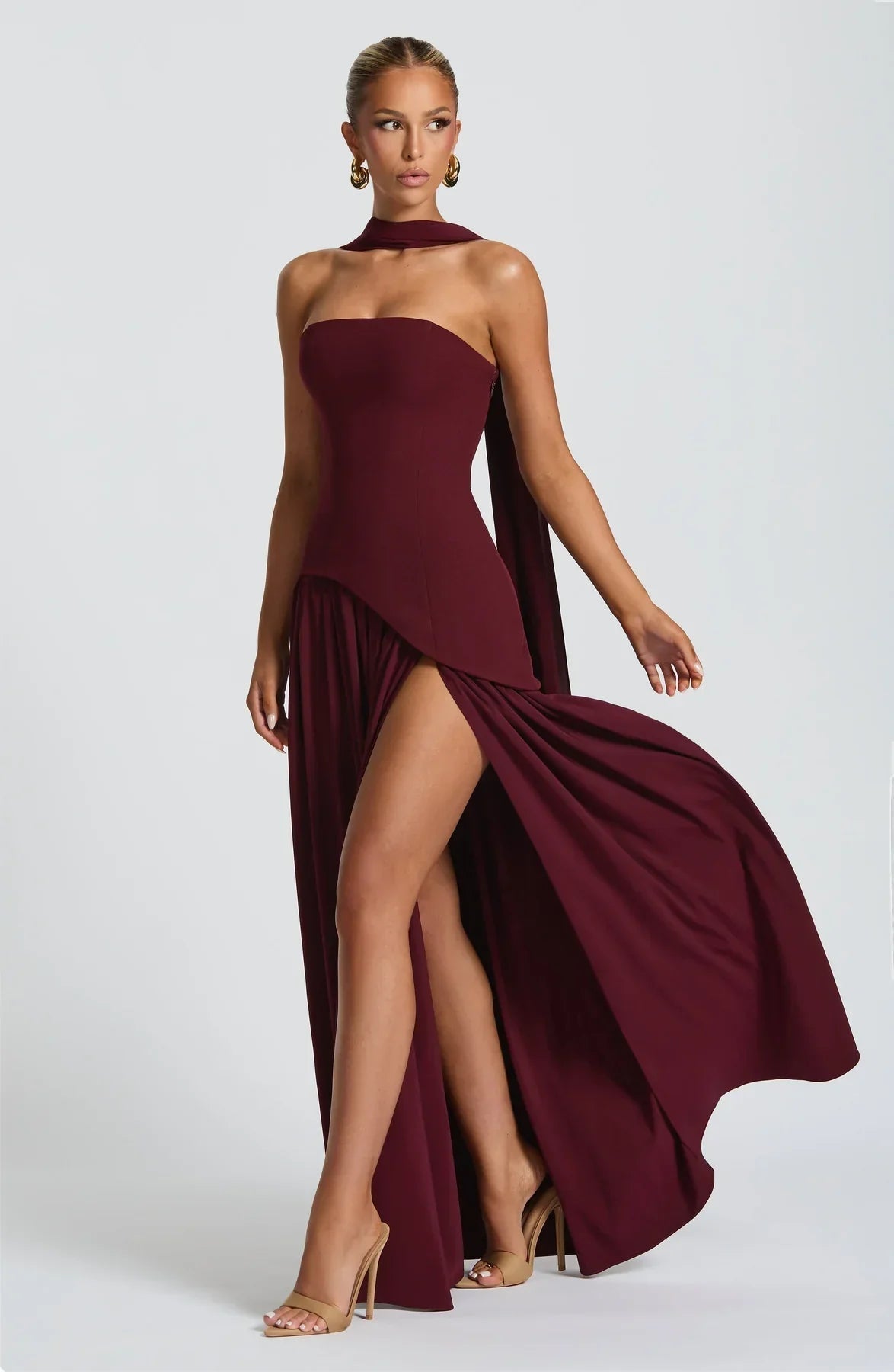 Maliyah Maxi Elbise Shine Aura