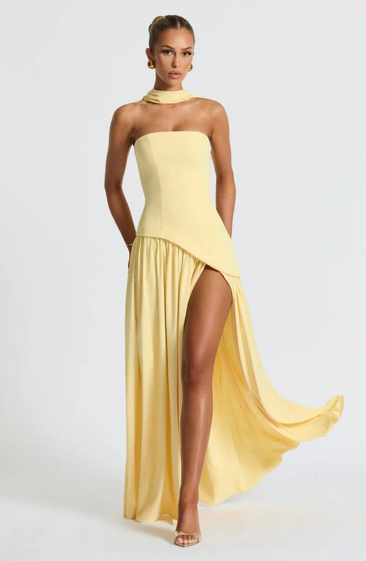 Maliyah Maxi Elbise Shine Aura