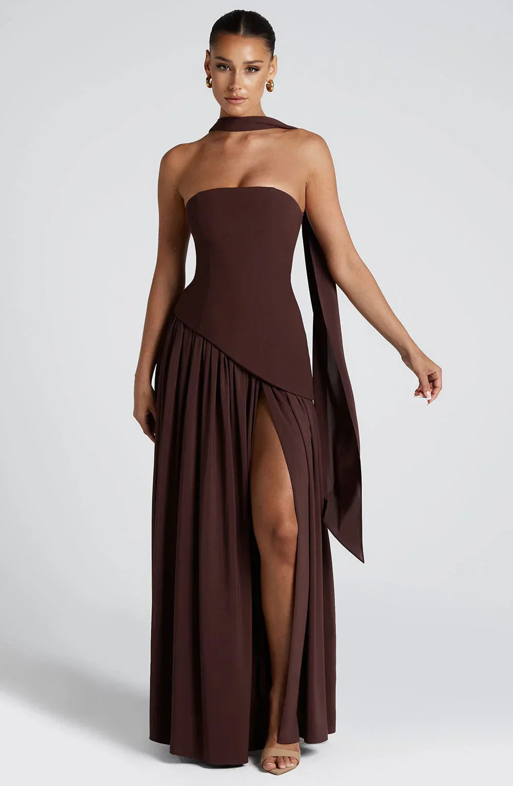 Maliyah Maxi Elbise Shine Aura