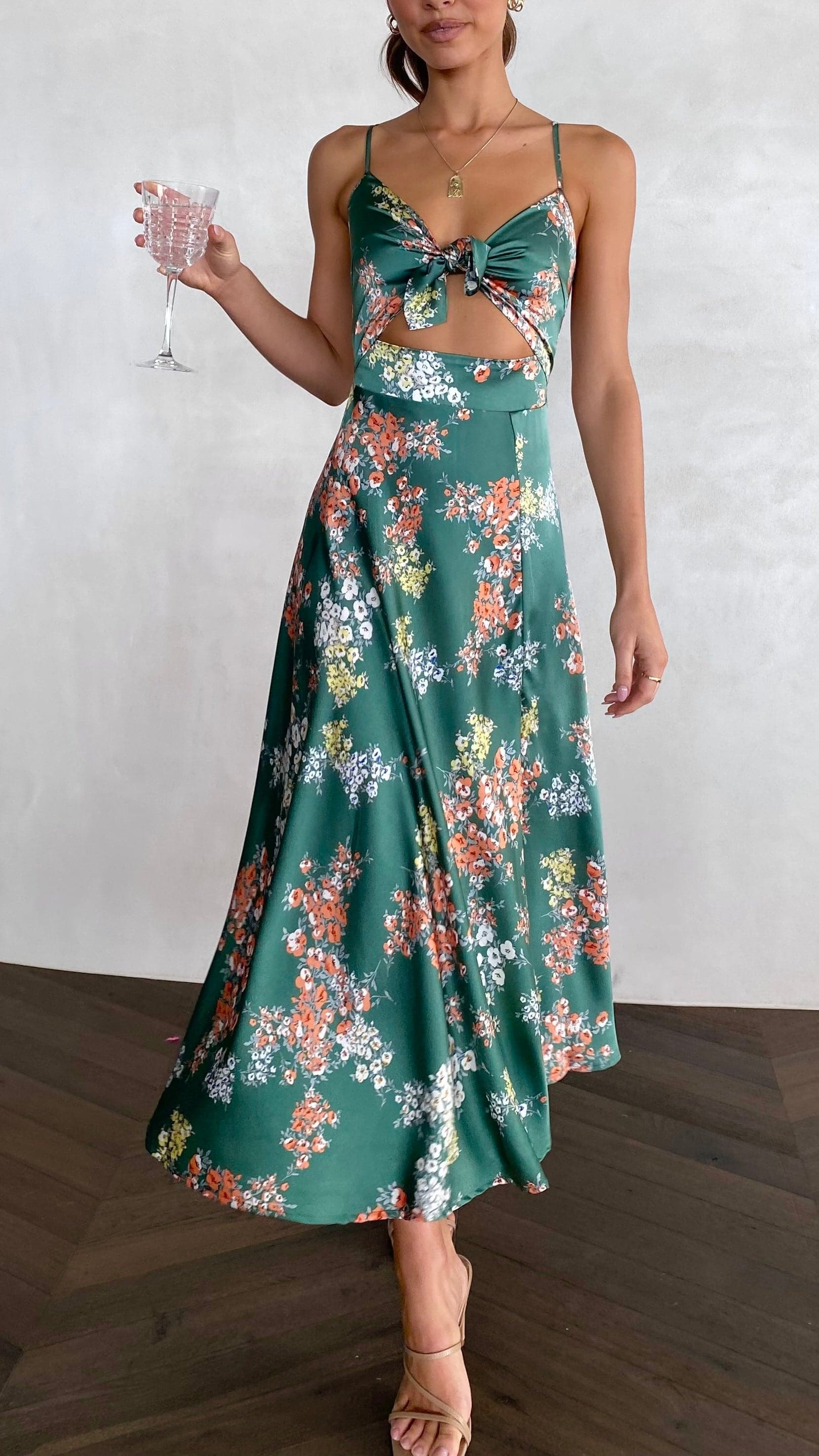 Dreamers Midi Elbise Siaora