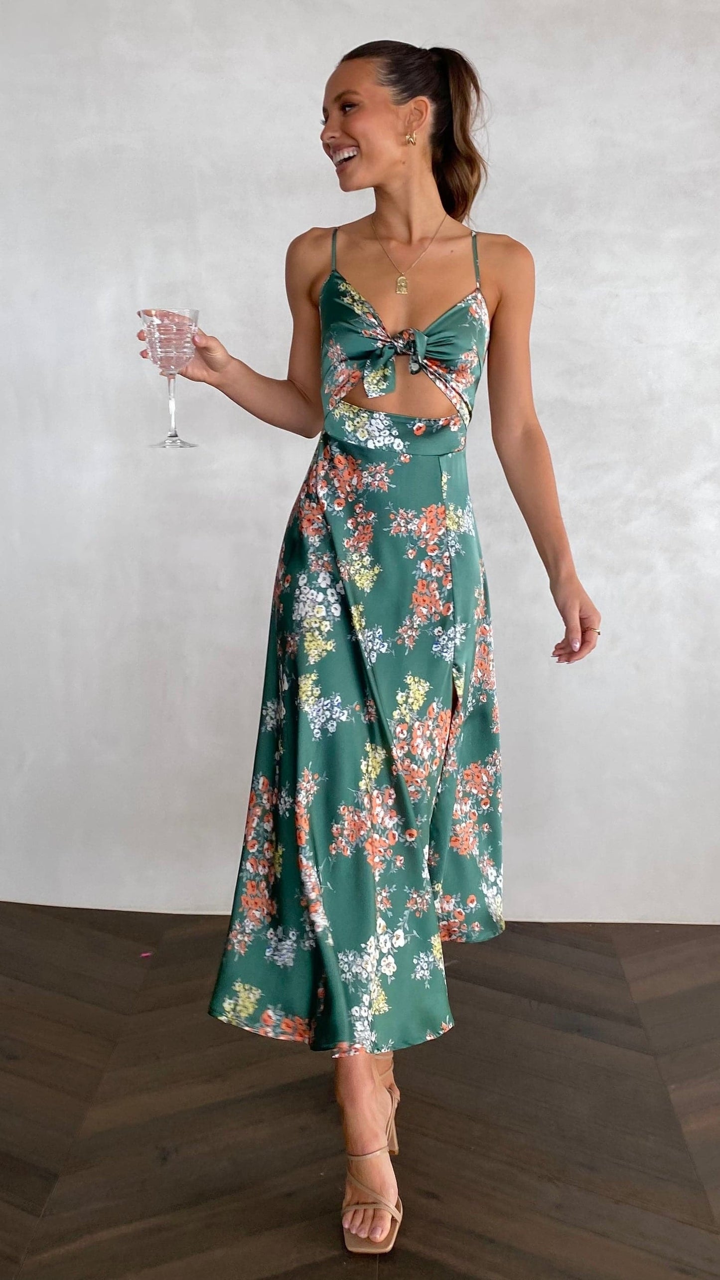 Dreamers Midi Elbise Siaora