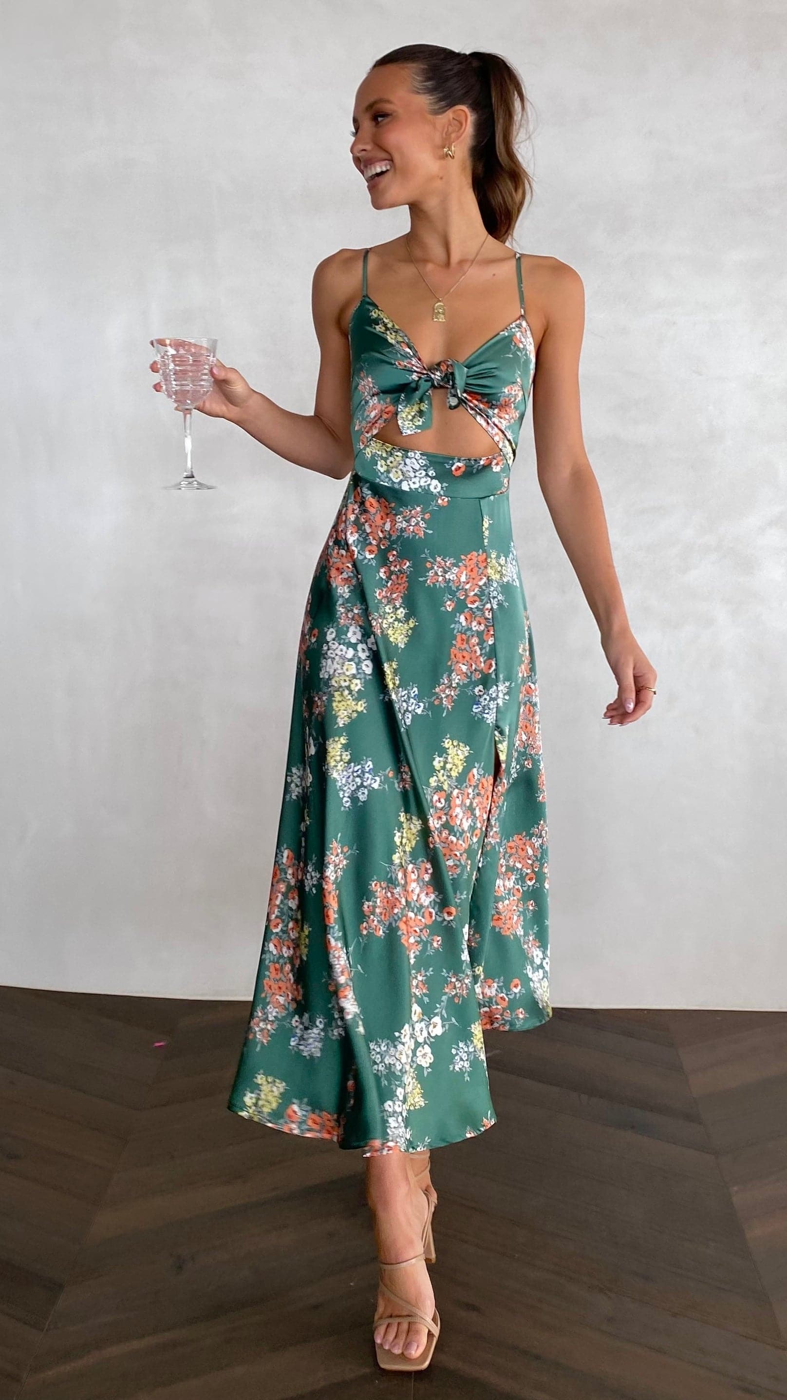 Dreamers Midi Elbise Siaora
