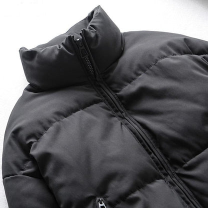 Xandri - Yaka Detaylı Puffer Fermuarlı Ceket