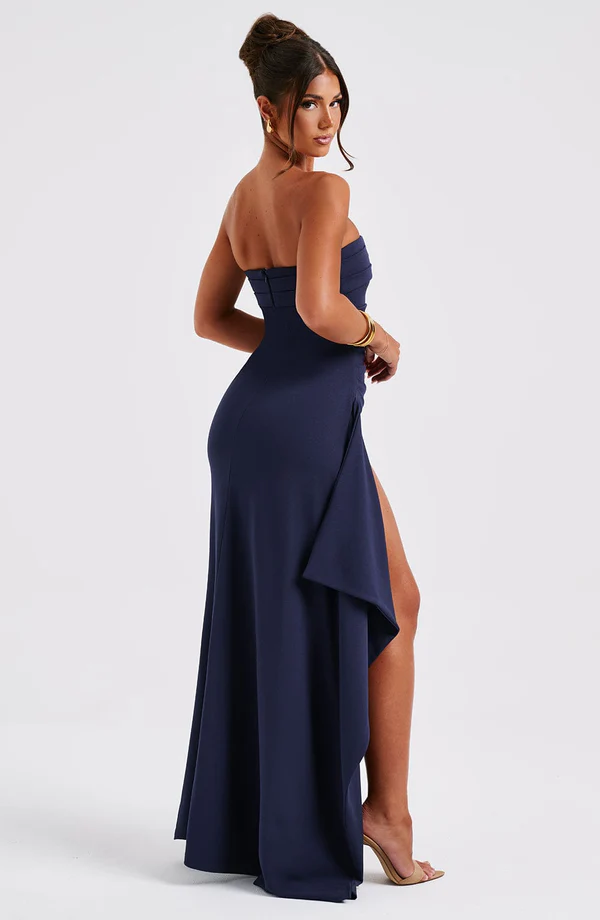 Night of Zafirah Maxi Elbise Shine Aura