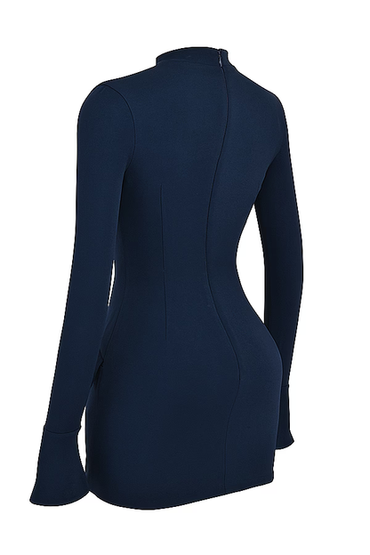 Zevuri - Örgü Bodycon Cepli Mini Elbise Mağazam