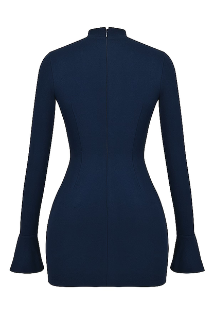 Zevuri - Örgü Bodycon Cepli Mini Elbise Mağazam