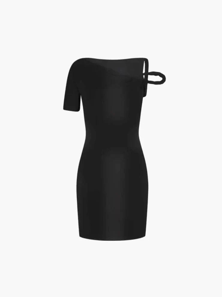 Kylie Twisted Mini Elbise Siaora