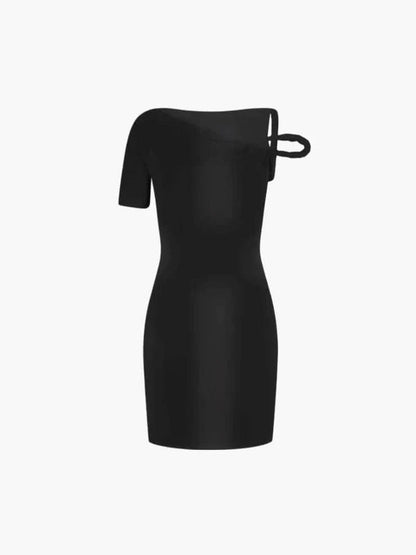 Kylie Twisted Mini Elbise Siaora