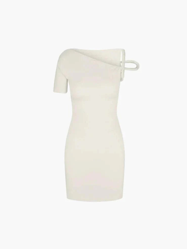 Kylie Twisted Mini Elbise Siaora