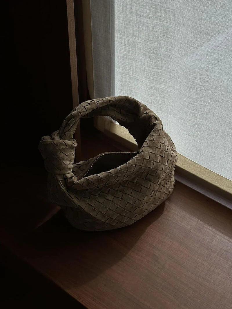 Dokuma Çanta Orta Boy Süet Siaora